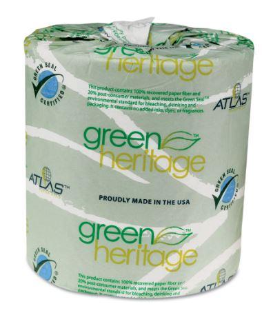 TISSUE; TOILET, 2PLY, 500SH 96 RL/CT