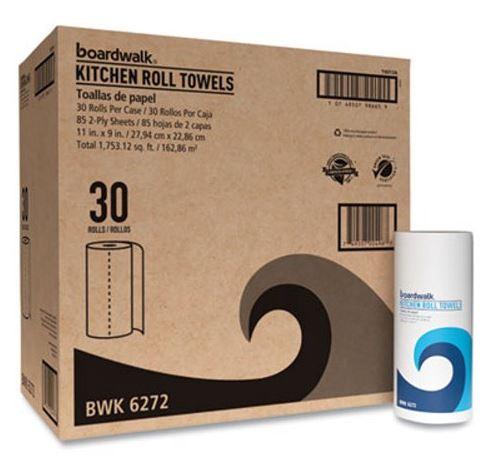 TOWEL; PAPER 2PLY, 1 QTY = 30 ROLLS/CS, WHITE