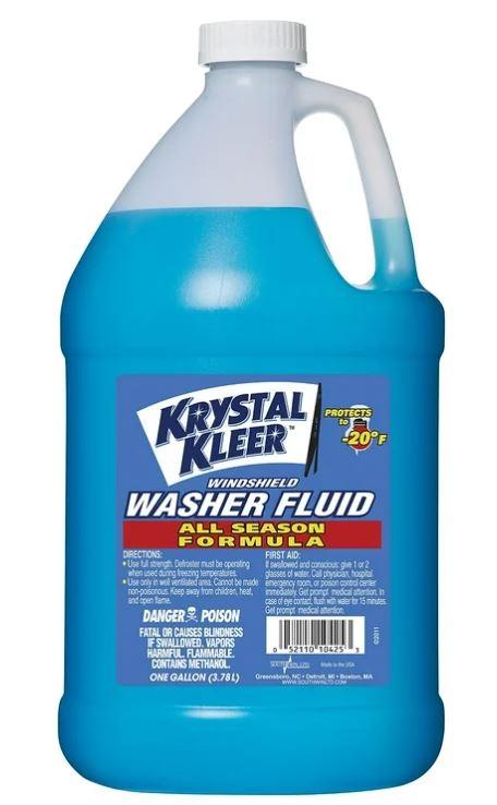 FLUID; WINDSHIELD WASHER -20F GAL