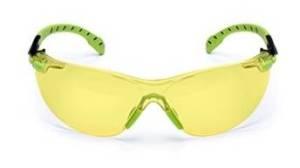 GLASSES; SAFETY GREEN/BLK AMBER ANTI-FOG