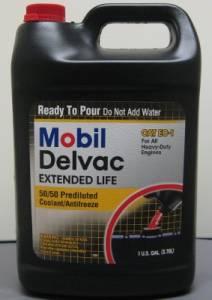 ANTIFREEZE; MOBIL DELVAC EXT COOLANT 50/50