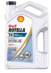 OIL; MOTOR 15W-40 ROTELLA TRIPLE PROTECTION 1 GAL