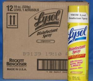 CLEANER; DISINFECTANT LYSOL SP