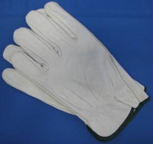 GLOVES; LEATHER UNLINED XL