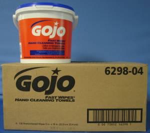 CLEANER; GOJO HAND / BUCKET OF WIPE